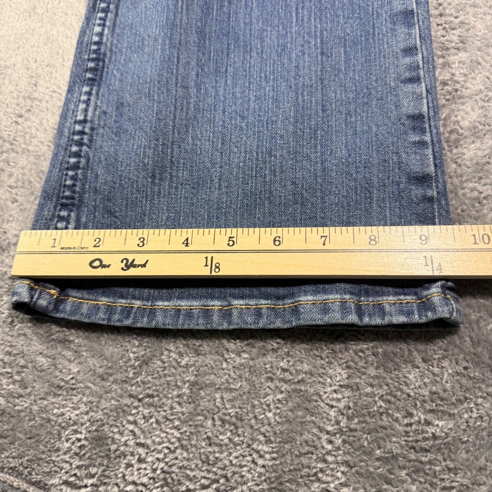 Cody James Mens Straight Leg Western Denim Jeans Medium Wash Blue 35x30 - Picture 6 of 6